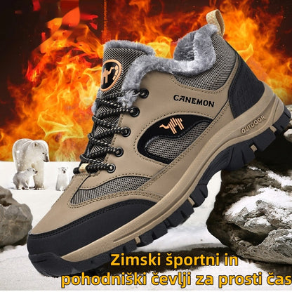 🔥2024 Toamnă și Iarnă pentru bărbați, la modă, sport în aer liber, pantofi casual din catifea