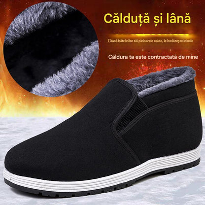 🔥【38-45】👟2024 toamnă și iarnă de vârstă mijlocie și bătrâni cizme de zăpadă calde de catifea îngroșate